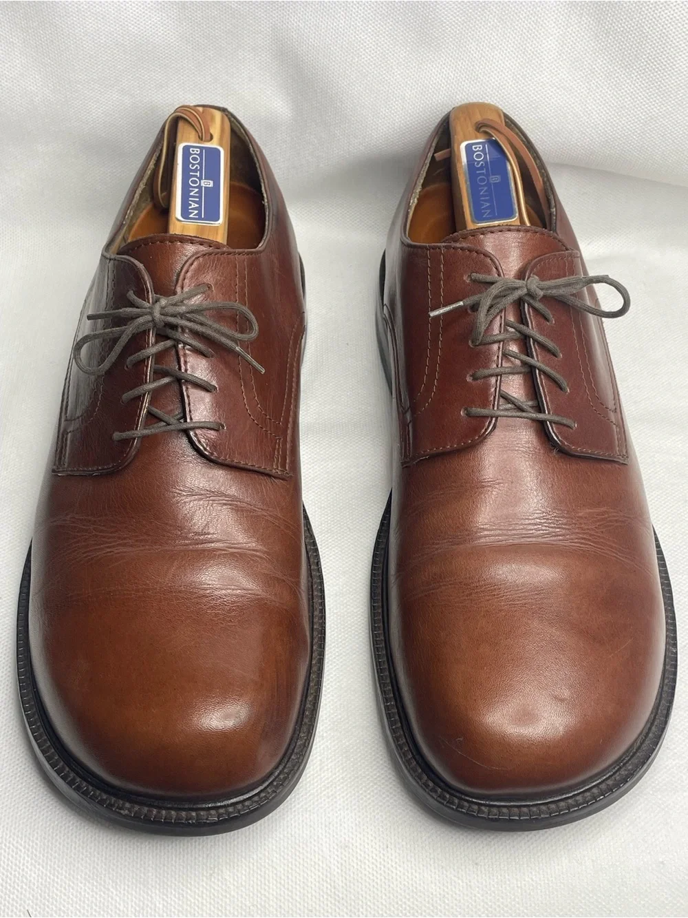 Footprints by Birkenstock Brown Leather Oxfords Size 44 Men Size US 11 / 11.5